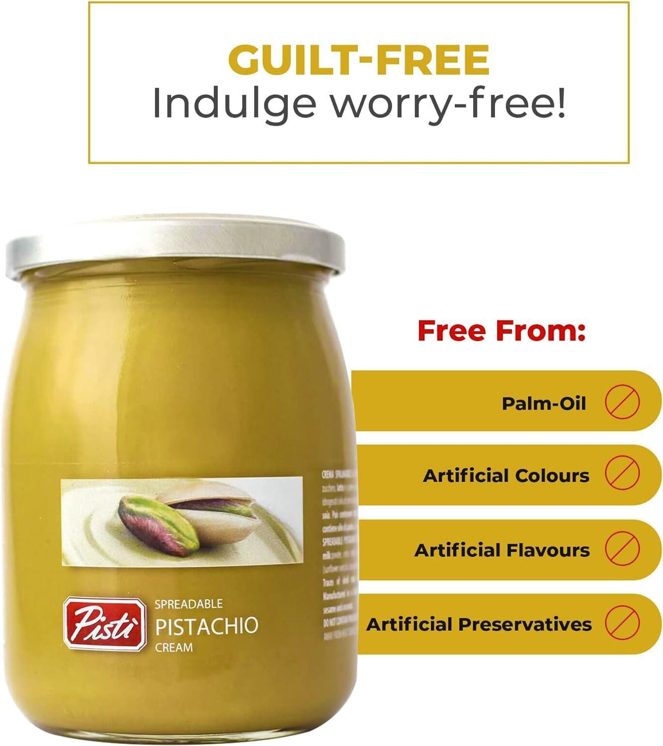 Pisti Spreadable Pistachios Cream (600g) | Sauces, Spreads & Condiments
