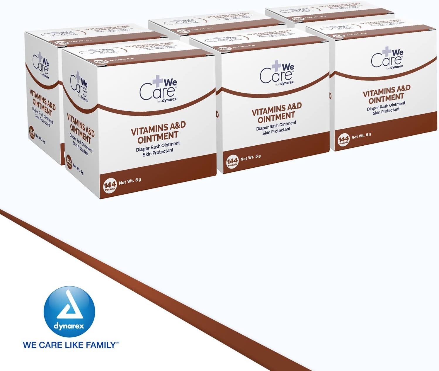 Dynarex Vitamins A & D Ointment Skin Protectant for Diaper Rash 6