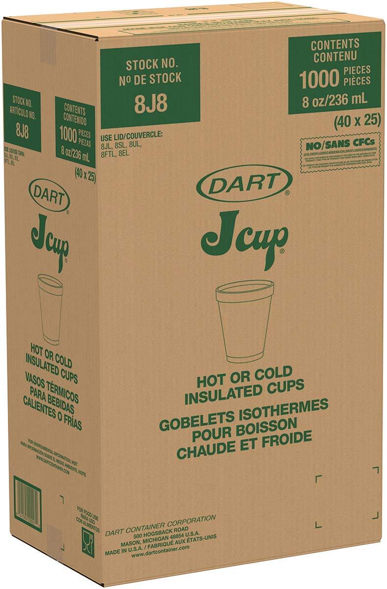Dart Foam Cup 16 oz, 1000-count