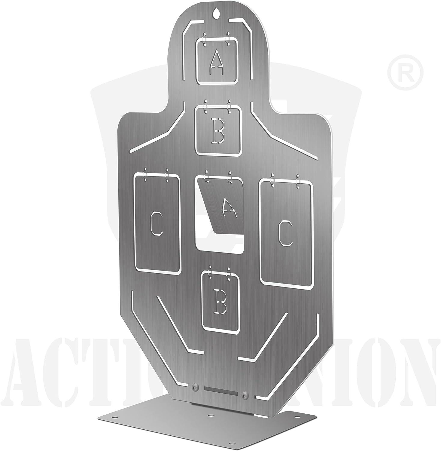 ACTIONUNION Airsoft Target All Metal Shooting Target Stainless Steel
