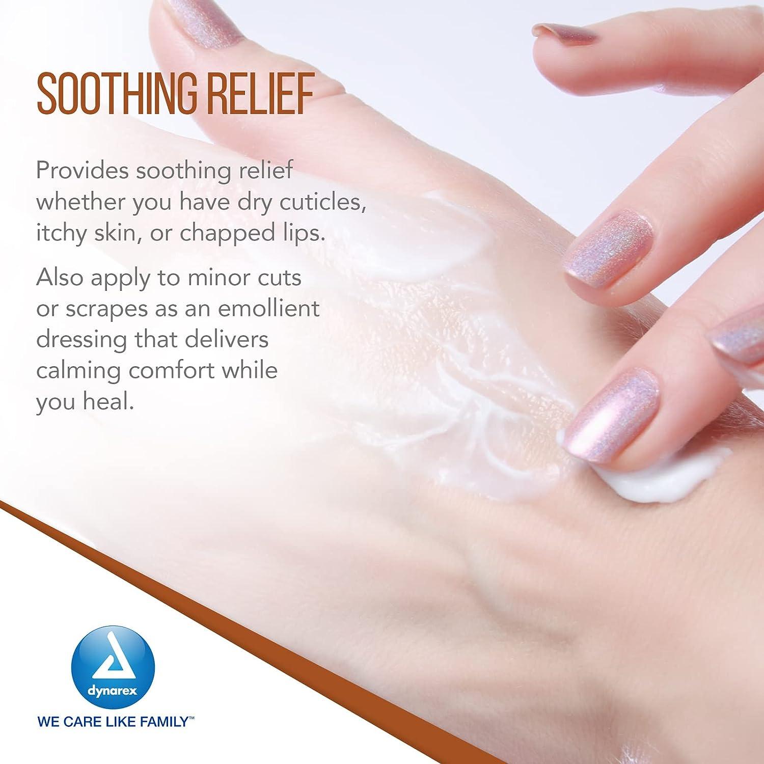 Dynarex White Petrolatum Petroleum Jelly for Dry Damaged or Cracked