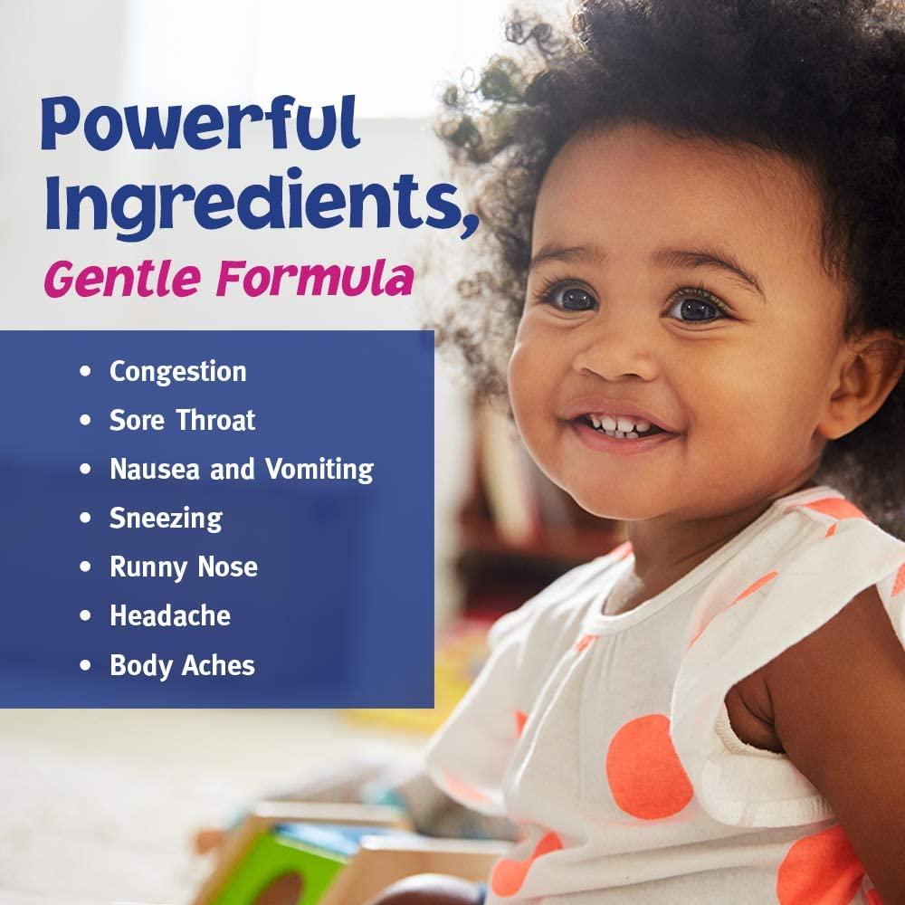 NatraBio Children's Cold & Flu Relief 1 fl oz Natural Symptoms Relief