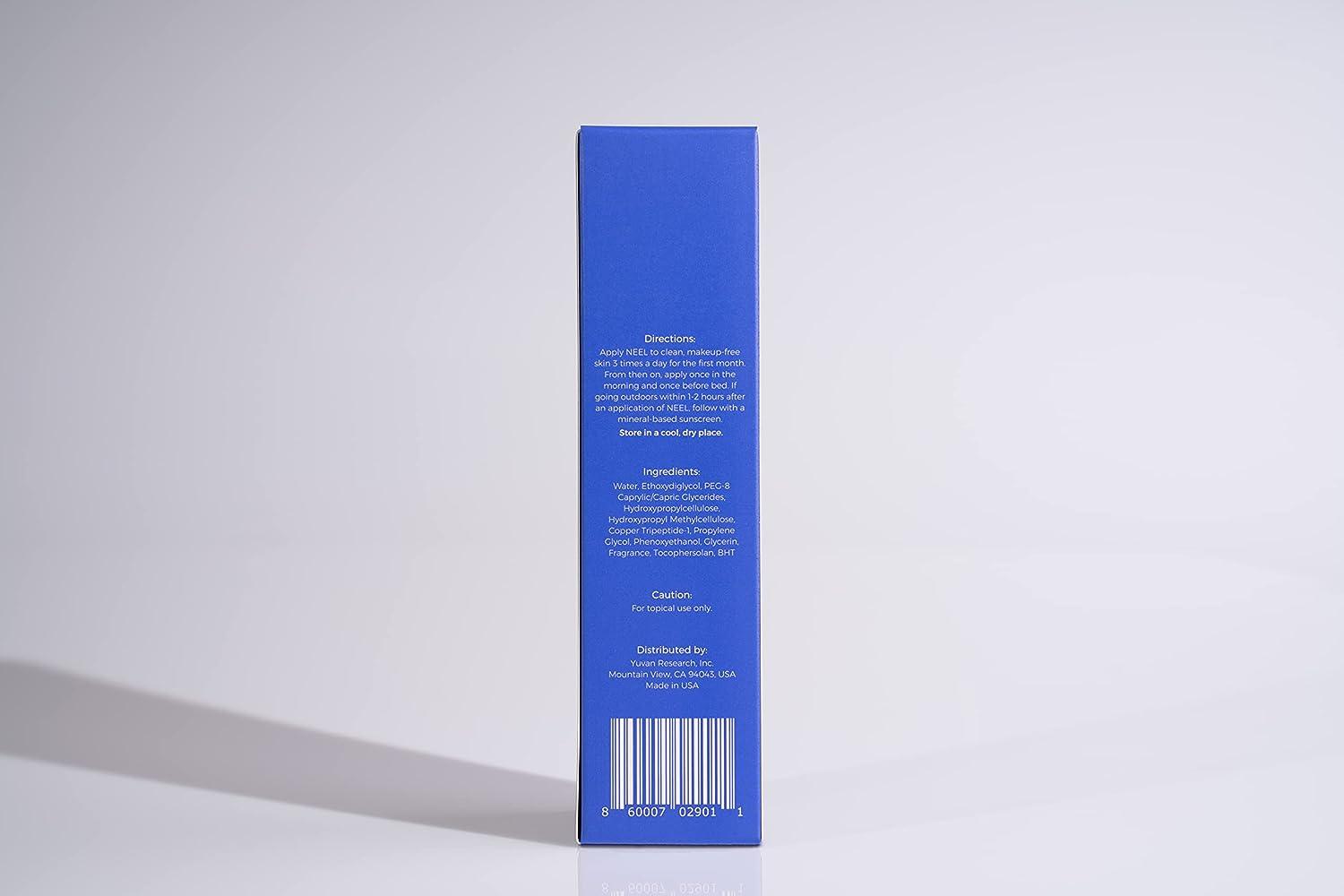 neel ghk cu NEEL Anti Aging Gel (100mL) - 3% GHK-Cu Copper Peptides Serum for Dark  Spots, Wrinkles, and Scars | Buy Now with Express International Delivery main image 1