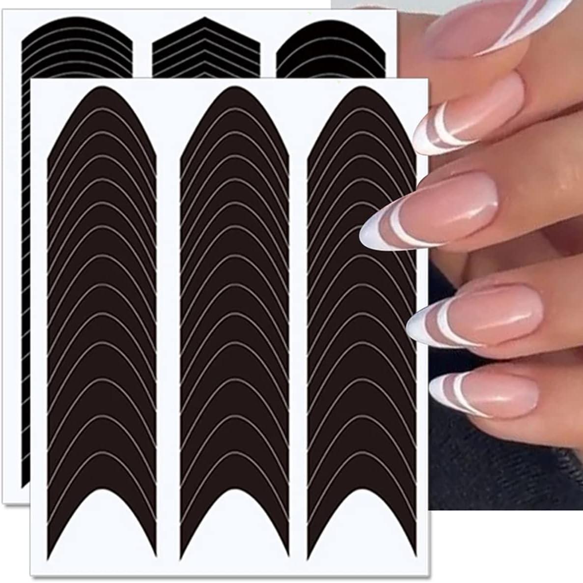 6-pcs-french-manicure-edge-stickers-wavy-line-3d-self-adhesive-nail-art-templates-for-diy-designer-nails-v-shaped-stencils-and-fringe-decals-buy-now-with-express-international-delivery-gosupps-com for Free Printable French Tip Template 6 Pcs French Manicure Edge Stickers - Wavy Line 3D Self-Adhesive Nail Art Templates for DIY Designer Nails - V-Shaped Stencils and Fringe Decals | Buy Now with Express International Delivery | GoSupps.com for Free Printable French Tip Template