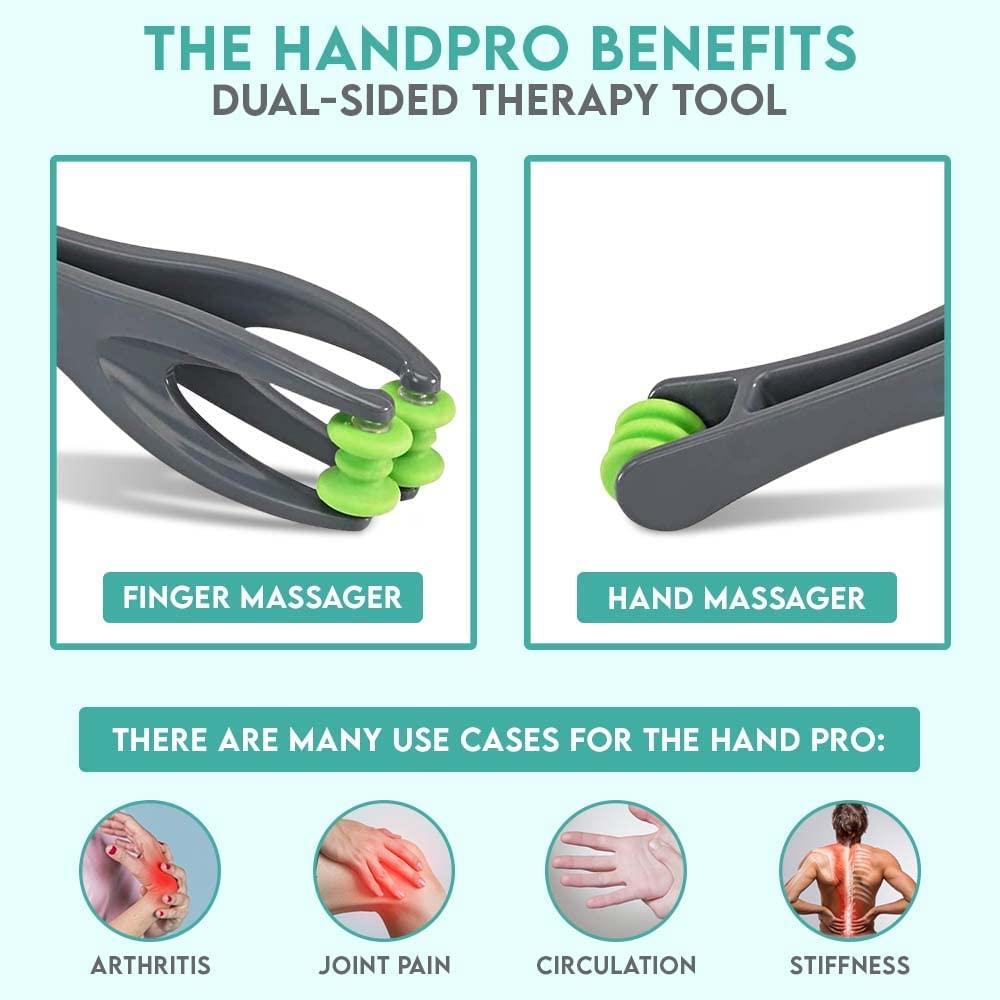COZLOW HandPro Finger Massager Dual-Sided Therapy Tool, Arthritis Tools  for Hands
