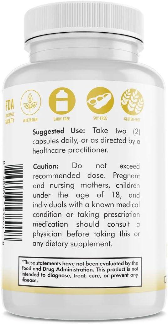 Herbtoniks Turmeric Curcumin Resveratrol Supplement 120 Vegan