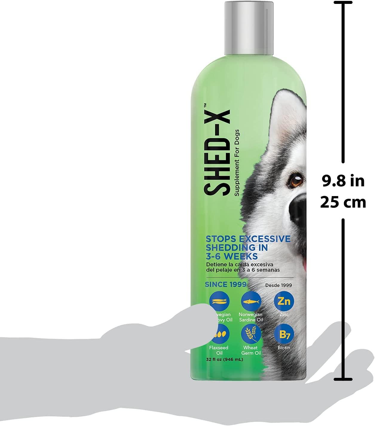 ShedX Liquid Daily Supplement For Dogs 100 Natural