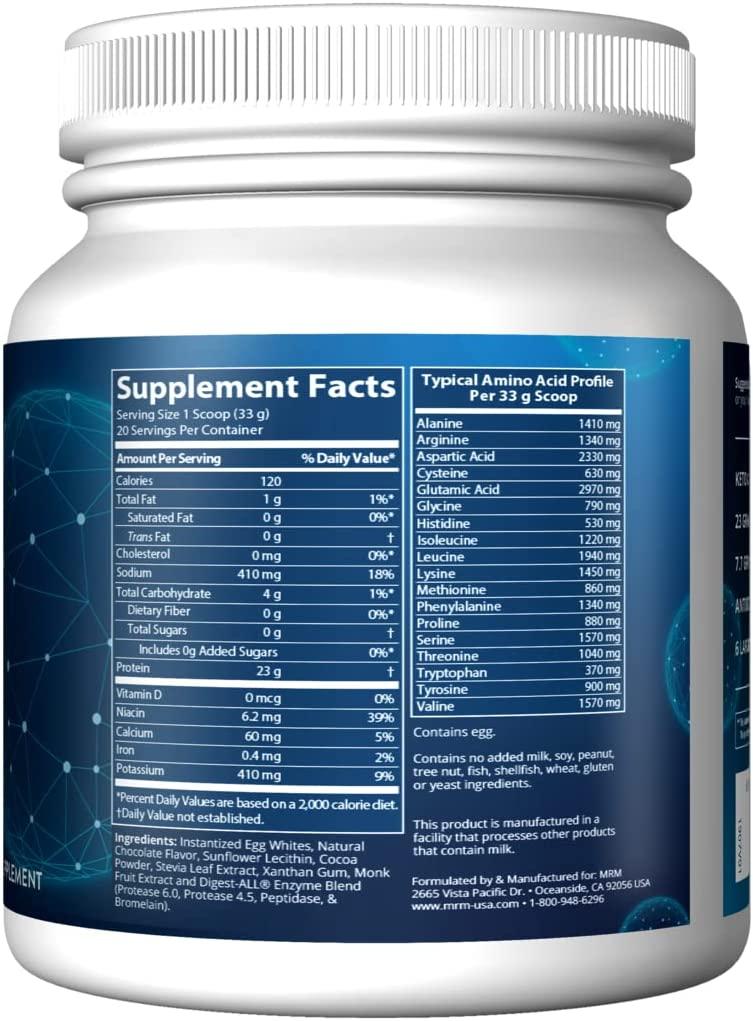 MRM Egg White Protein Chocolate 1.5 lbs (680 g)