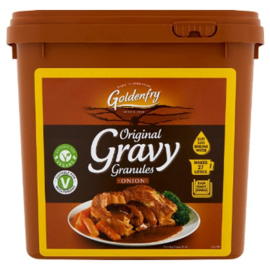 Goldenfry Original Gravy Granules Onion 2000g x 4 Gravy Granules Onion