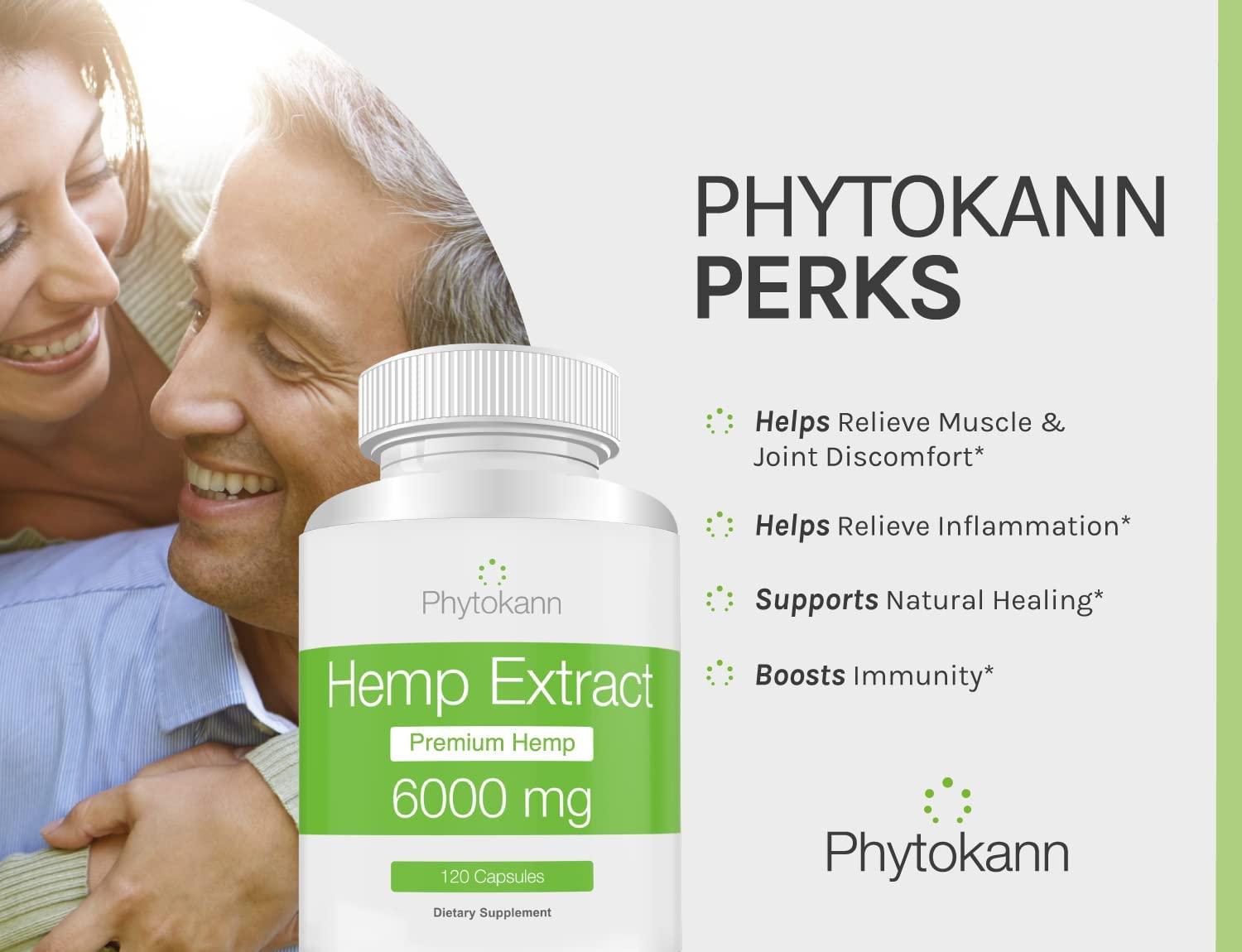 Hemp Oil Capsules 6000 Mg 120 Capsules 120 Servings Hemp Oil