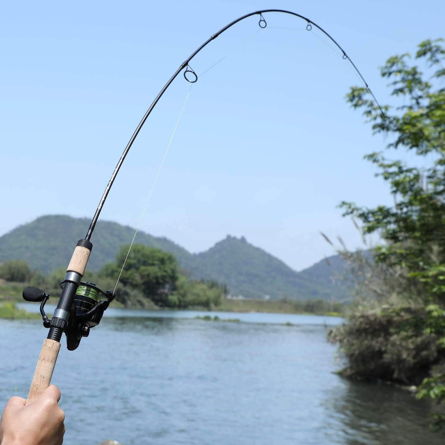 Sougayilang Fishing Rods Graphite Lightweight Ultra Light Trout