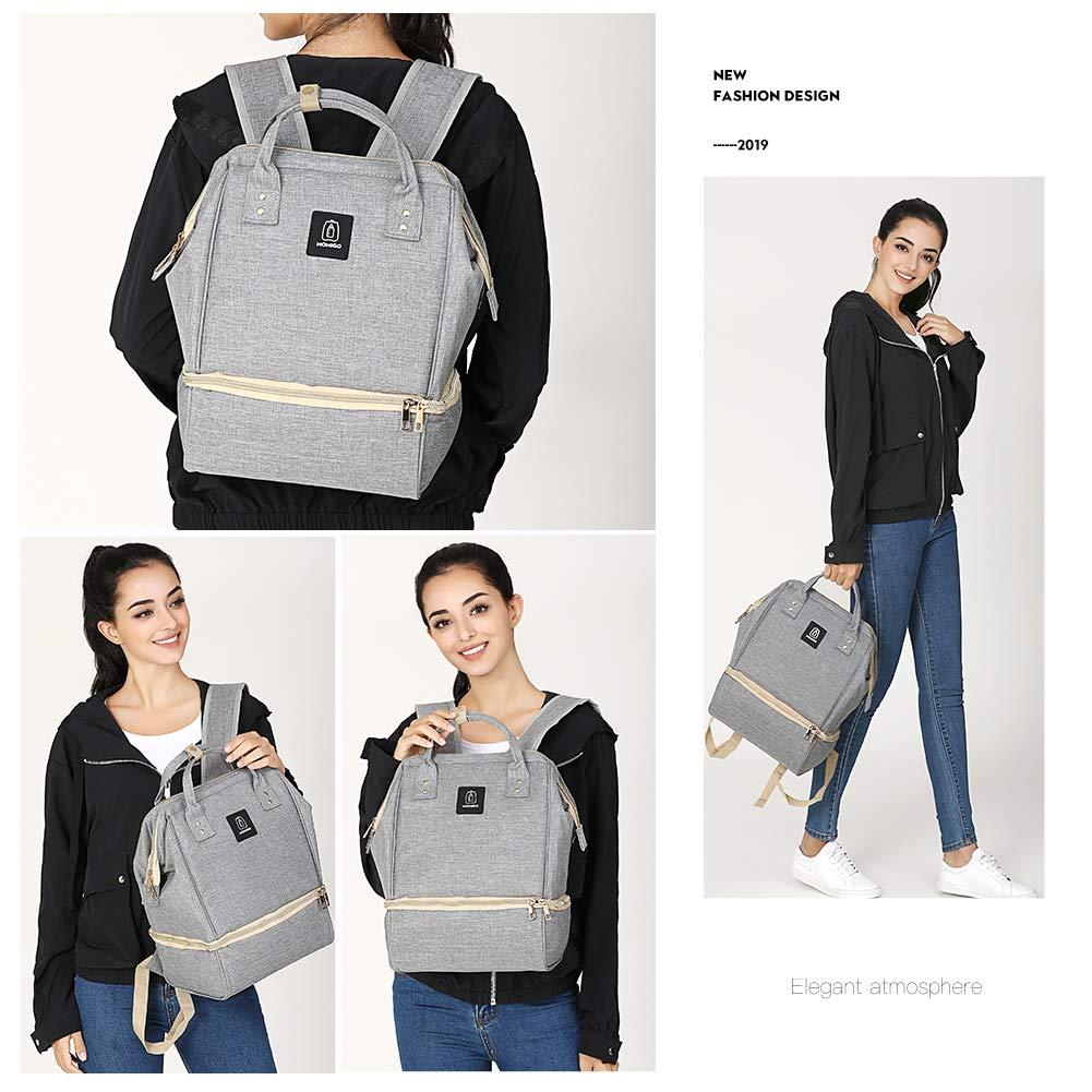 Breast Pump Backpack Cooler and Moistureproof Bag Double Layer for Mother Outdoor Working