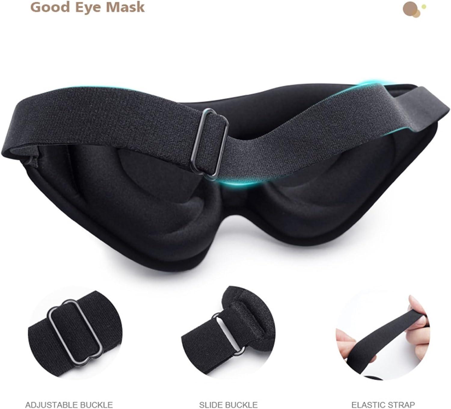 XTEES Blindfolds Sleeping Mask Blackout Blindfold Sleep Mask for