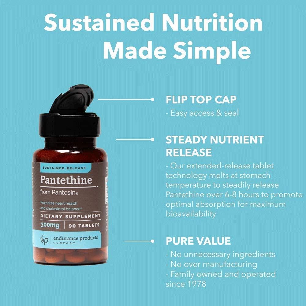 Pantethine from Pantesin 300mg Sustained Release for Optimal