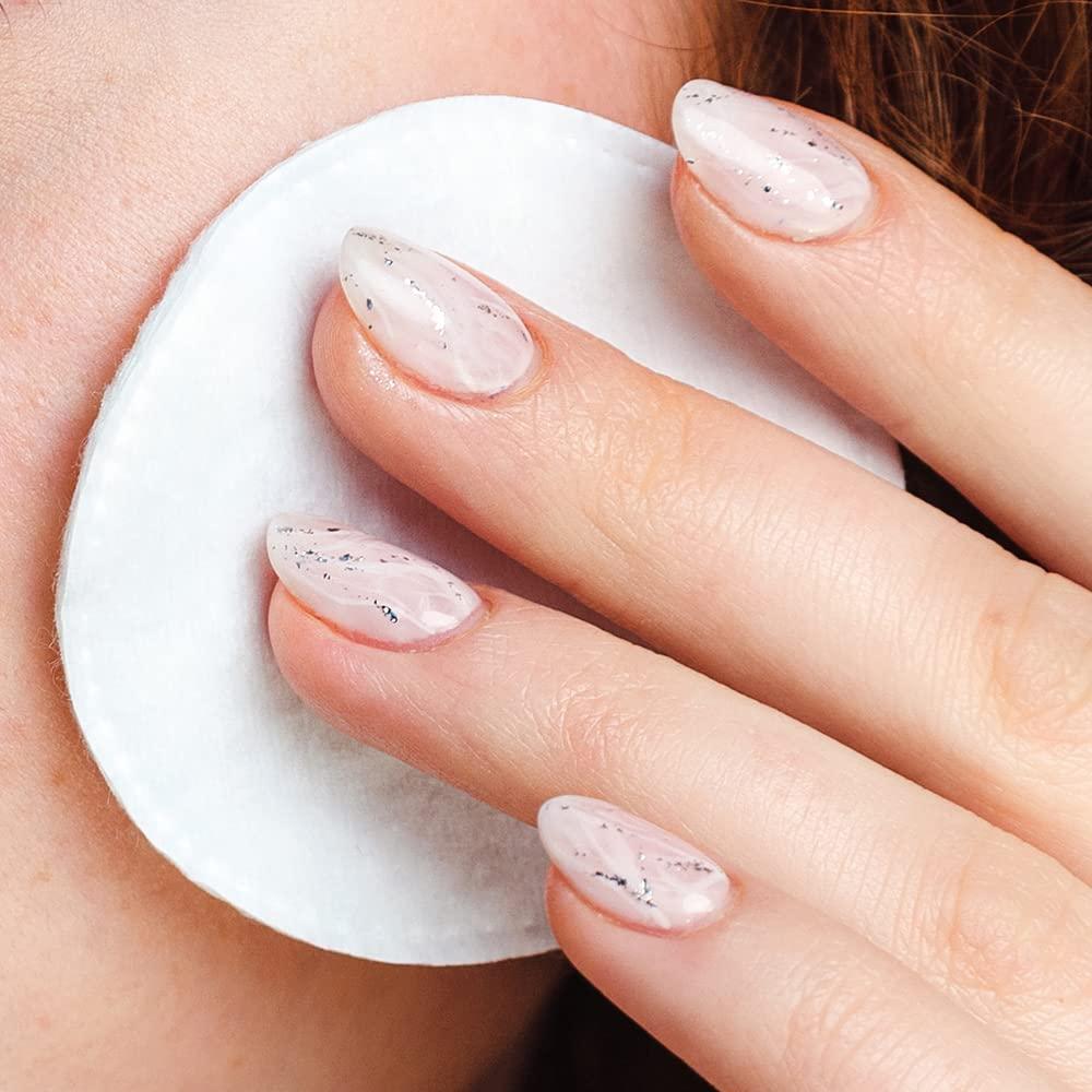 Amazon Basics Exfoliating Cotton Rounds 100 Count 100 Count (Pack of 1)