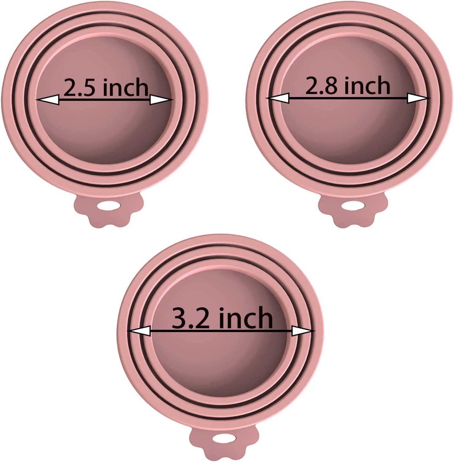 6 Pcs Food Can Lids Pet Can Covers for All Standard Size Dog and Cat