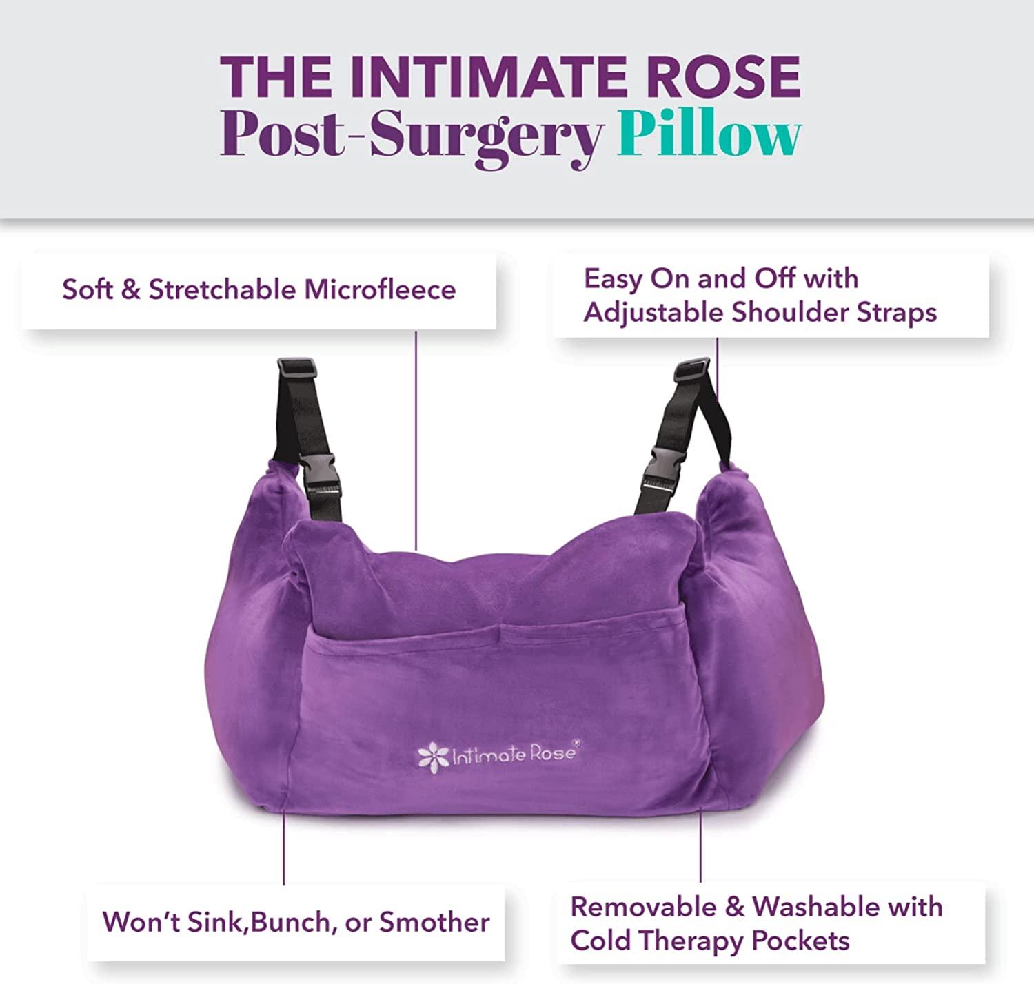 Mastectomy Pillow for Mastectomy by Intimate Rose for Post Surgery