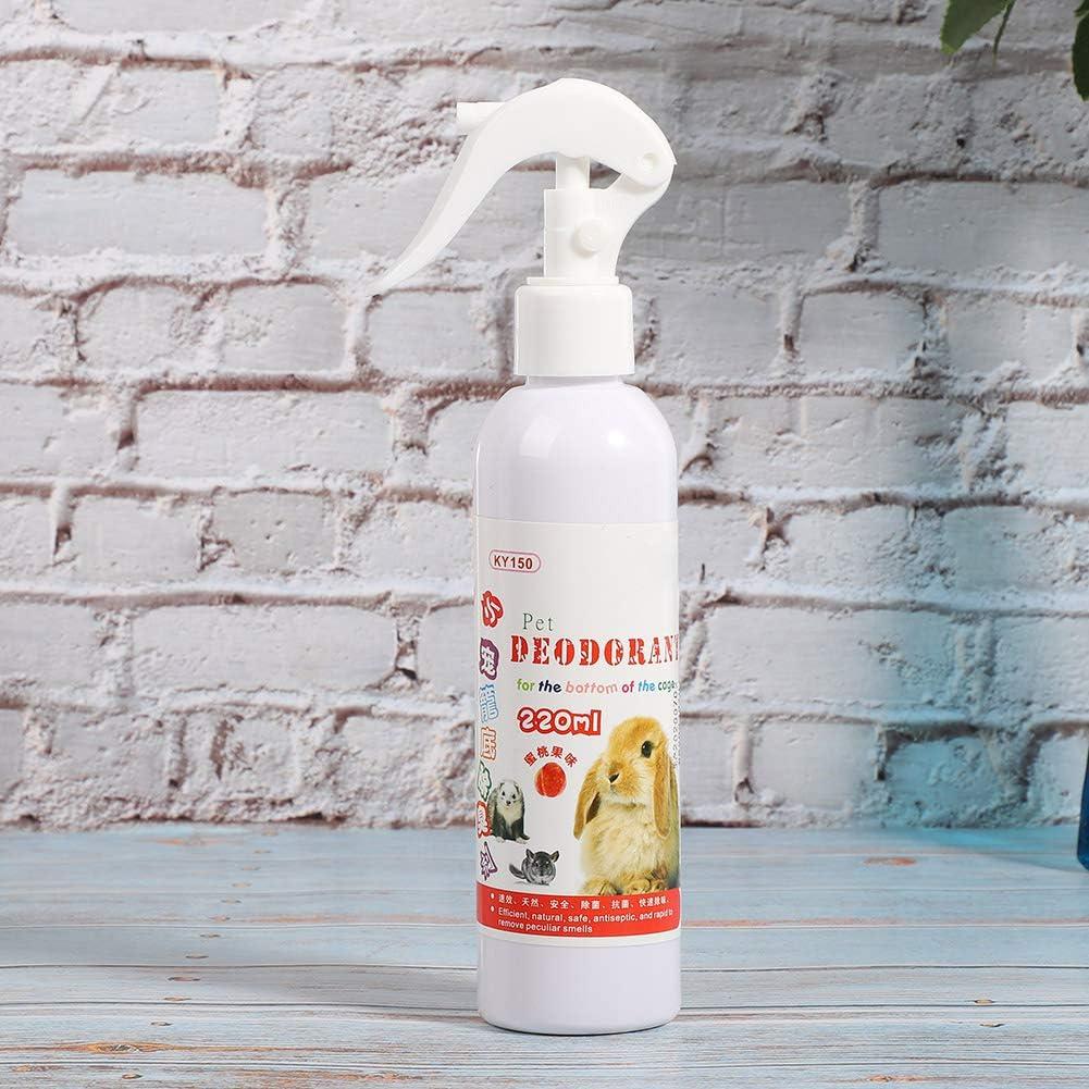 Pet Odor Eliminator 220ml Rabbit Cage Stain and Odor Remover for Small