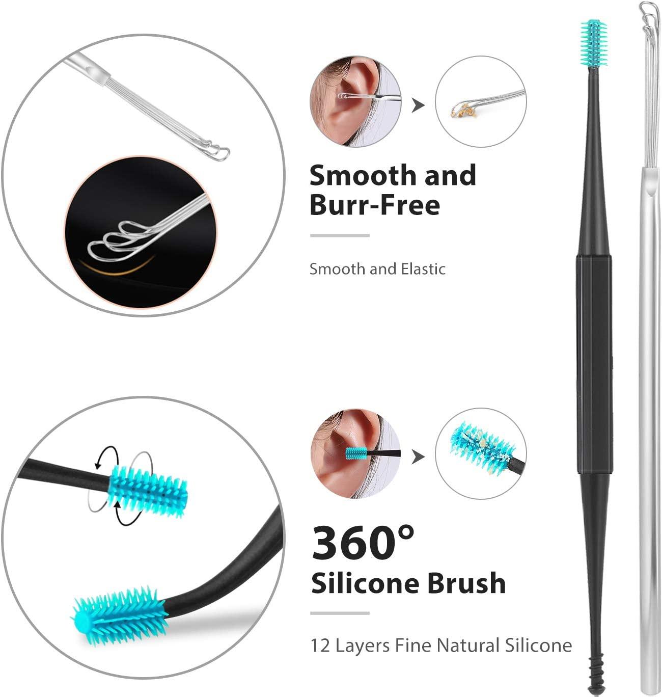 Electric Ear Wax Remover Kit Strong Suction Ear Dryer for Swimmers