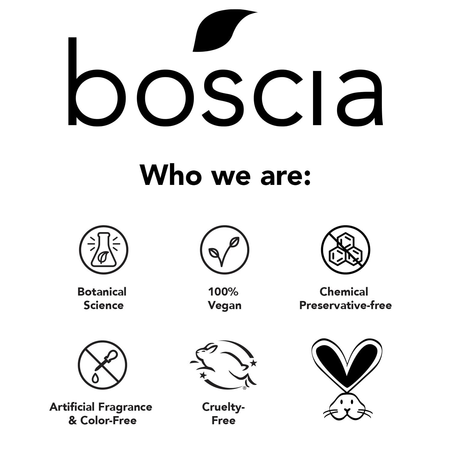 Boscia Chia Seed Moisture Cream Vegan Skincare. Sensitive Skin Face Lotion with Elderberry