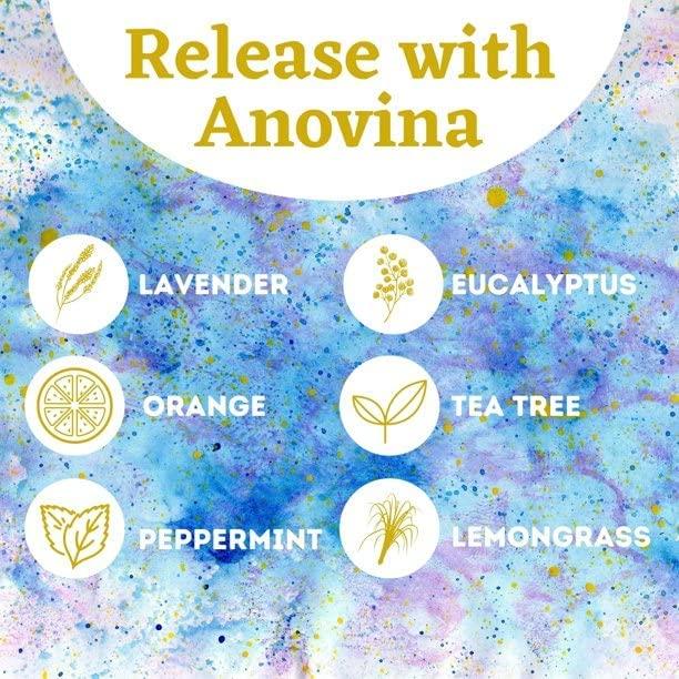 Anovina Shower Steamers USA Made with Essential Oils Aromatherapy
