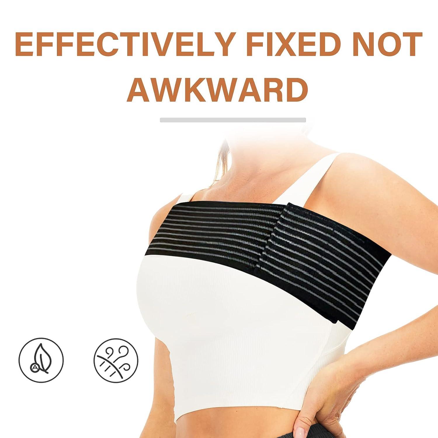 LAPLUIE Breast Support Band NoBounce Breast Implant Stabilizer Band