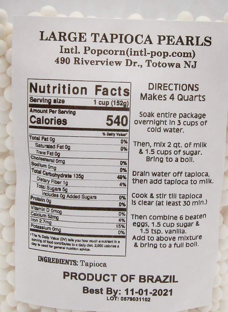 Large Pearl Tapioca 100% Tapioca 100% Natural Make Your own ...