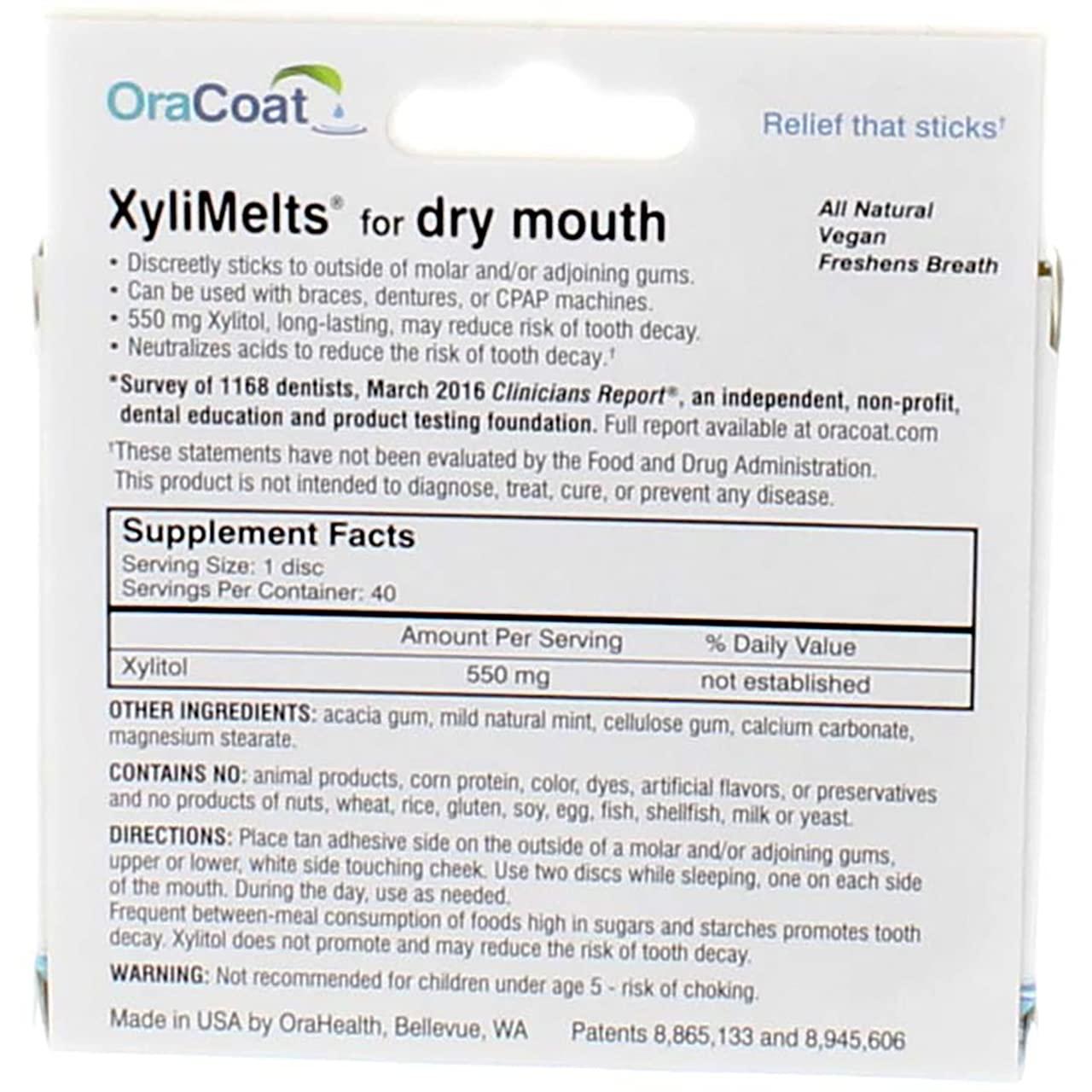 Xylimelts Xylimelts Mint 40 Ct