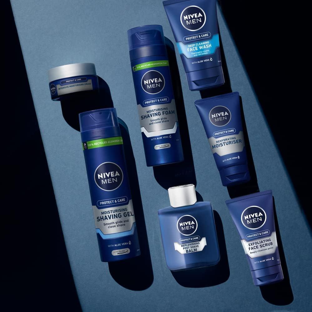 NIVEA MEN Protect & Care Replenishing Post Shave Balm (100ml) - Soothing  Aftershave Balm with Aloe Vera & Pro-Vitamin B5 | Buy Now with Express  International Delivery | GoSupps.com