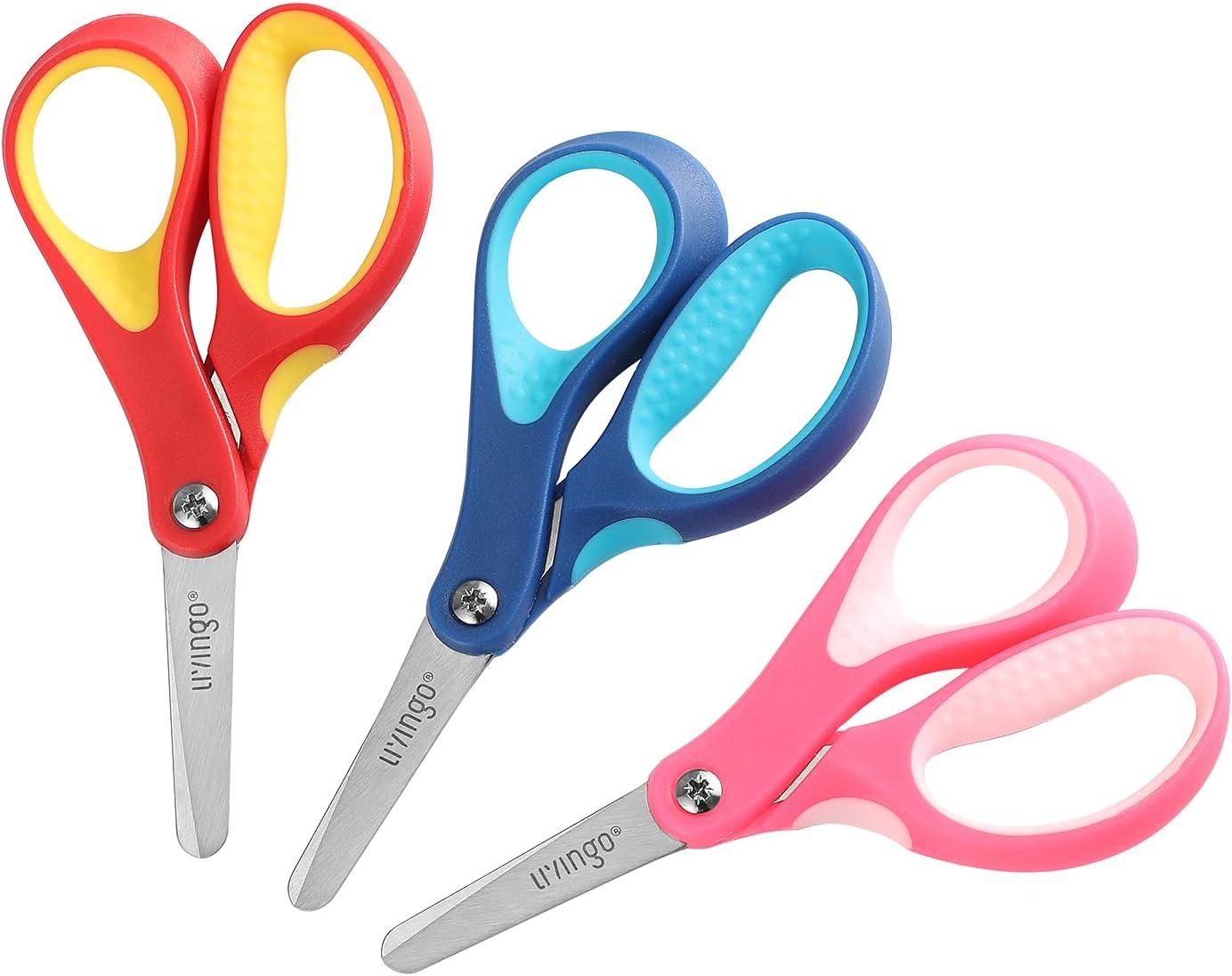 1 Piece Set of Professional Sewing Scissors Student Handmade Office  Scissors Kids Safety Small Scissors Paper Cutting