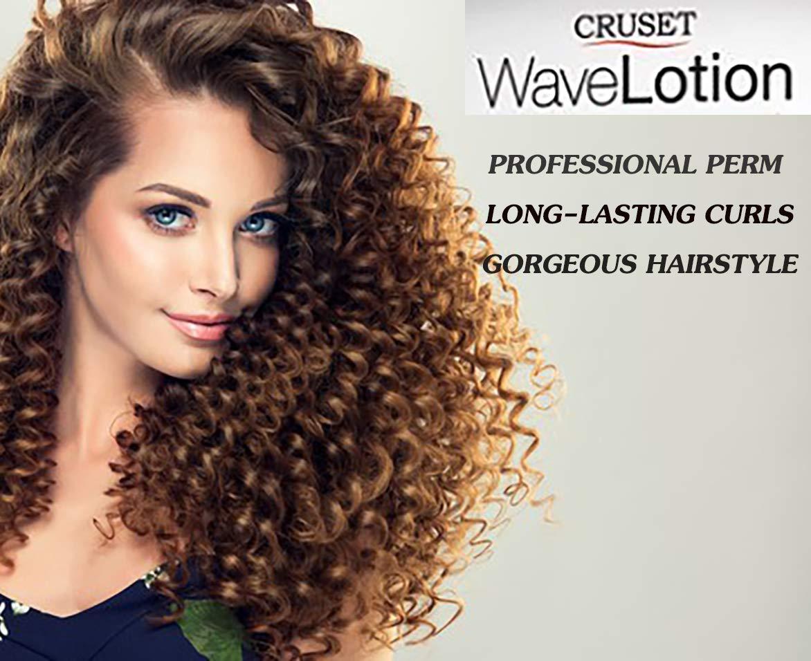 1 BOX OF CRUSET WAVE LOTION for Color Permed Tinted Hair ALMOND MILK