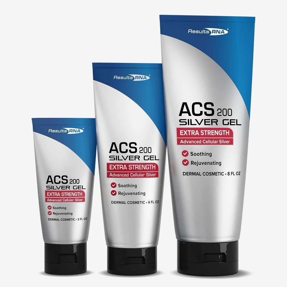 Results RNA ACS 200 Silver-Glutathione Gel - Advanced Cellular Colloidal  Silver for Wound Care (2 oz) | Buy Now with Express International Delivery  | GoSupps.com
