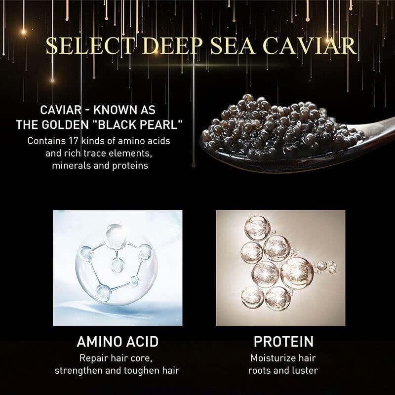 Irasas Black Caviar Hair Mask - Anti Hair Loss & Repair Treatment for ...