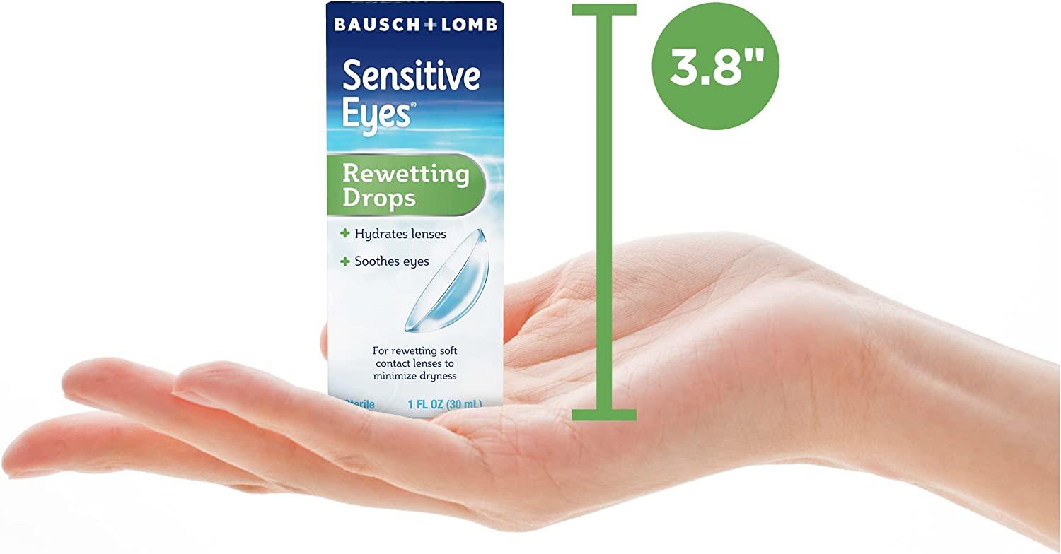 Bausch & Lomb Contact Lens Solution for Rewetting Soft Contact Lenses