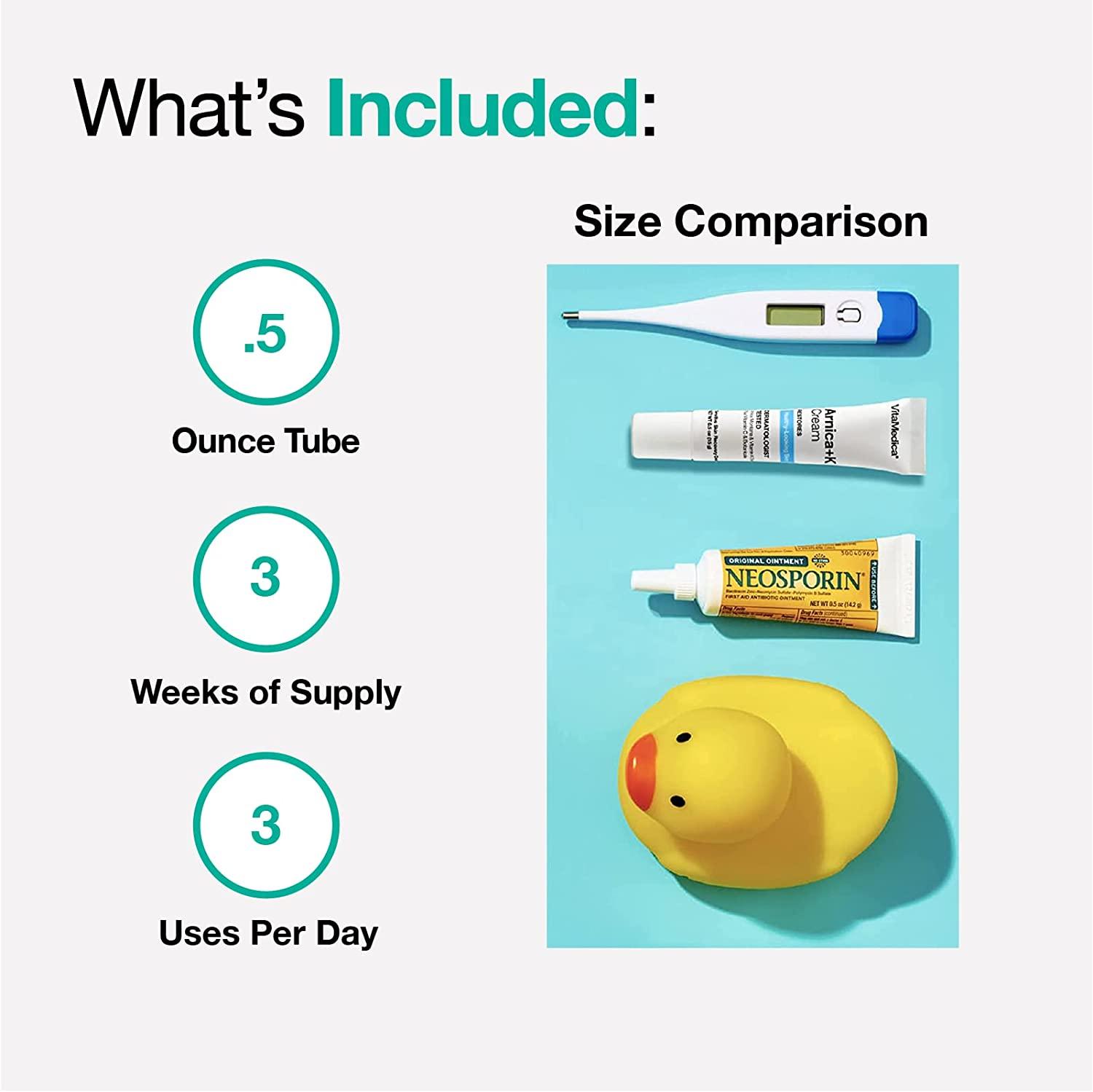 VitaMedica Arnica Vitamin K Topical Cream Sensitive Skin Softens Calms