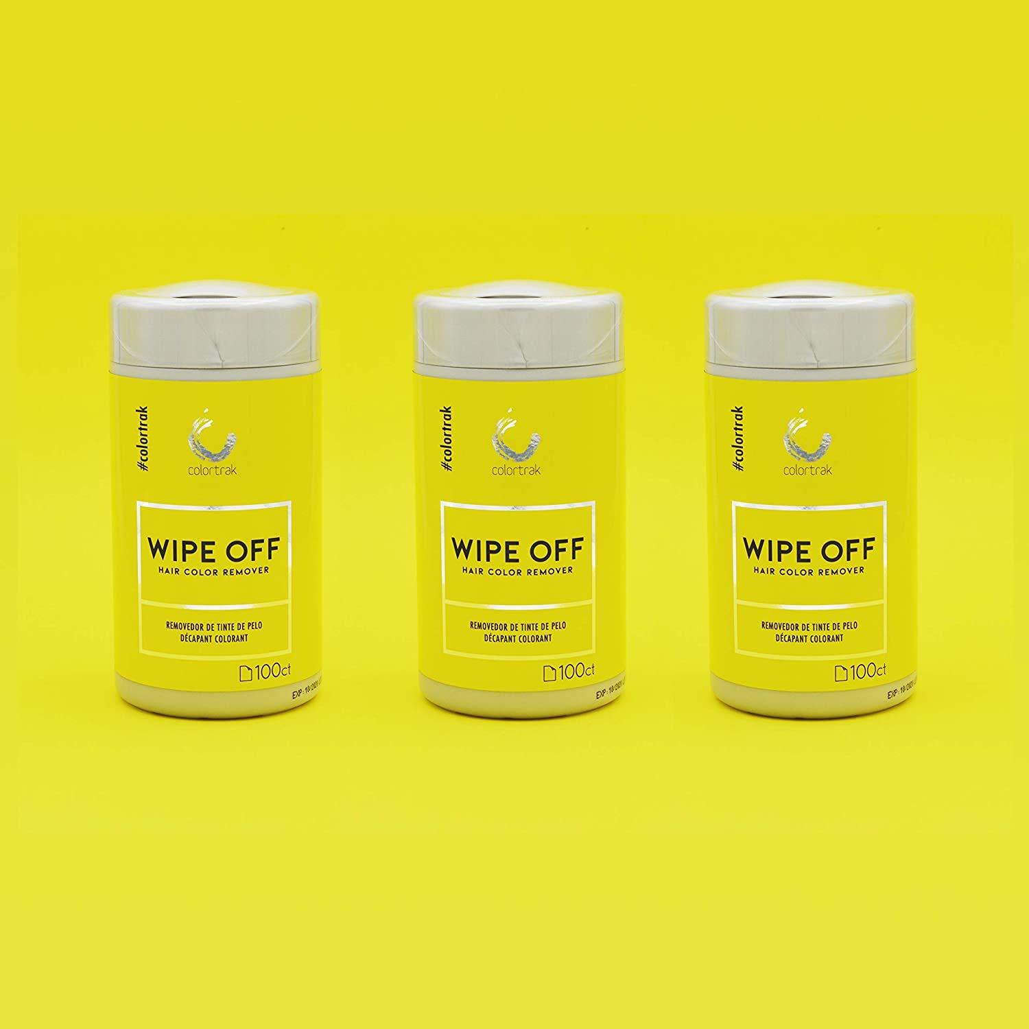 Colortrak Hair Color Remover Wipes Dispenser, Moist, Nonirritating