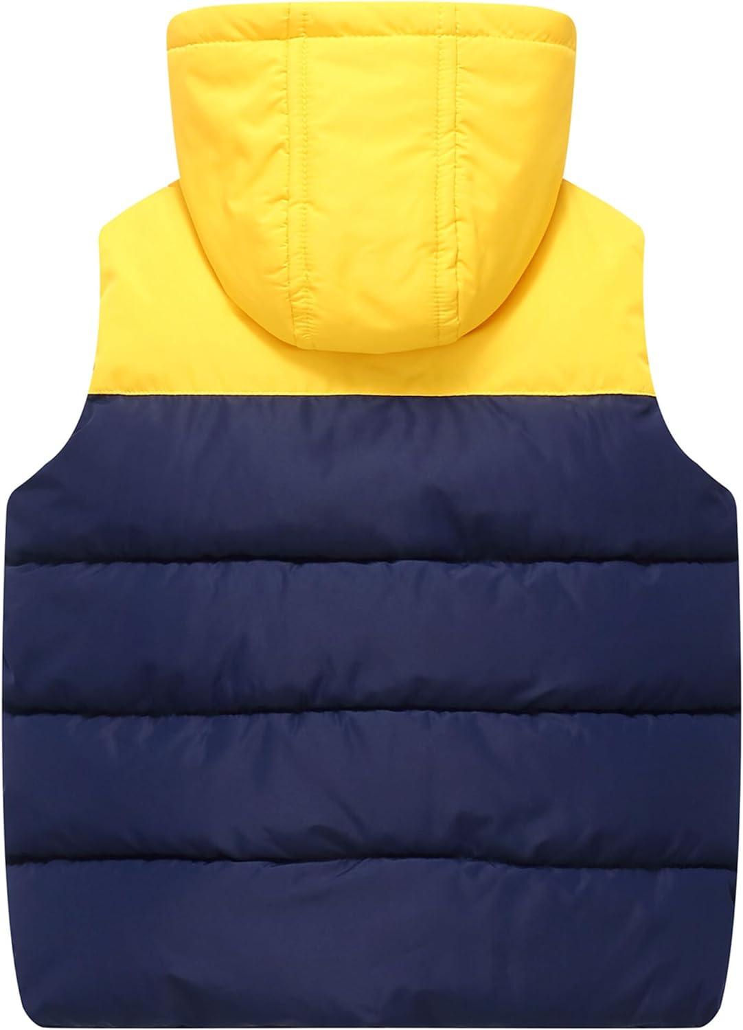 Kids Winter Hooded Vest - Waterproof Warm Body Warmer For Toddlers! Childrens Hooded Jackets, Shop Now! From Down Coat - Price 32.53