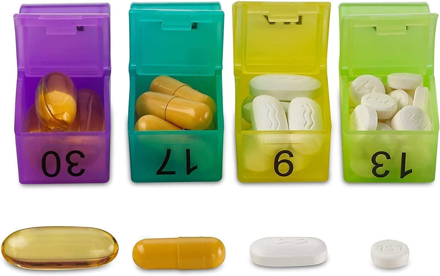 Monthly Pill Organizer - Am/Pm Daily Pill Organizer 32
