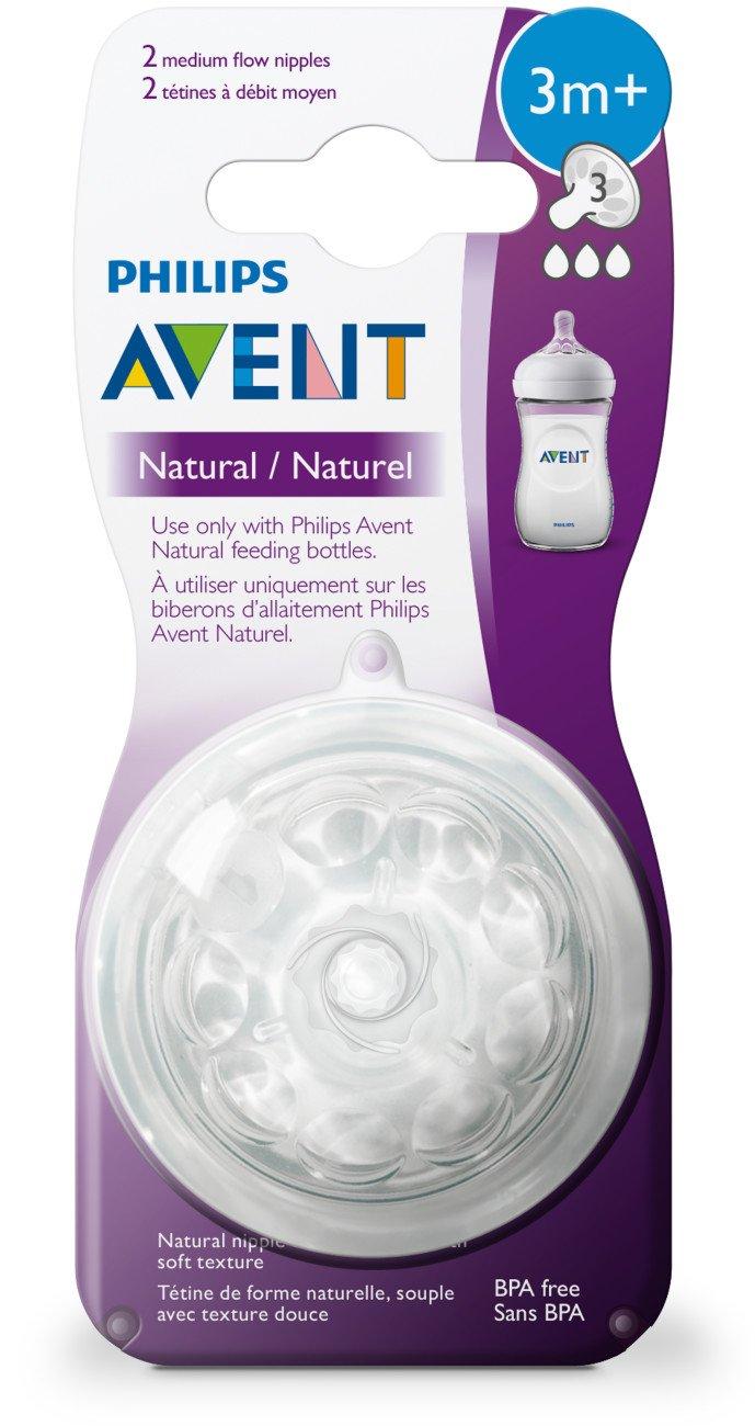 Tommee Tippee Tétines Closer to Nature easi-Vent silicone, débit