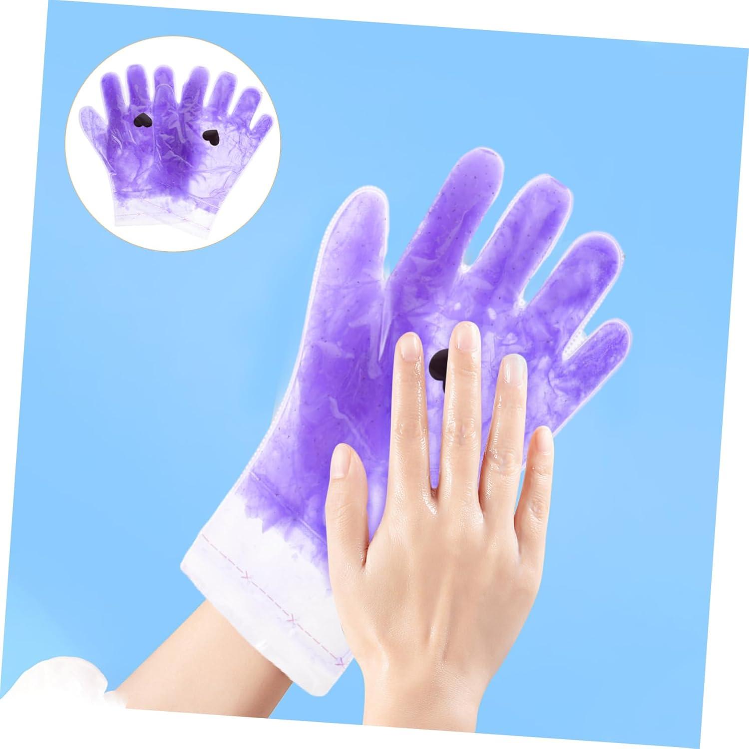POPETPOP Pair Hand Wax Set Foot Wax Set Heated Gloves Gel Spa