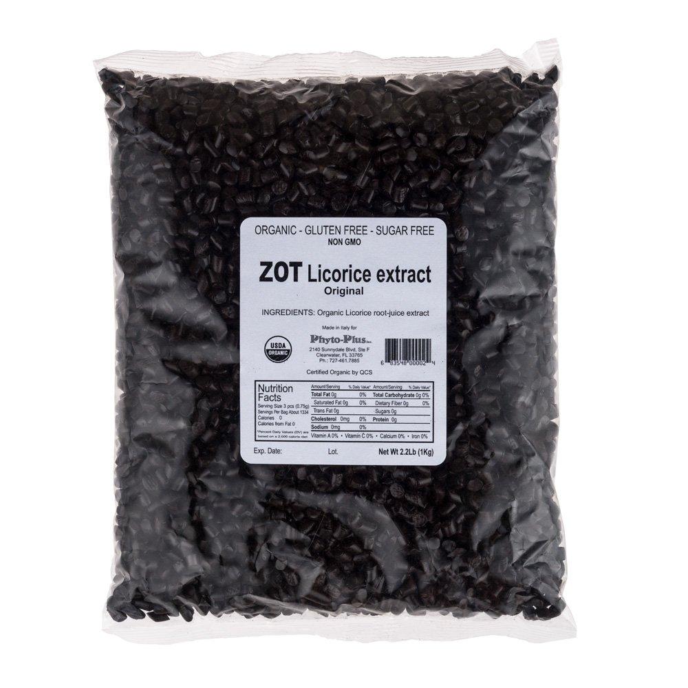 ZOT Organic Licorice Root Extract 2.2lb Premium Bulk Black Licorice