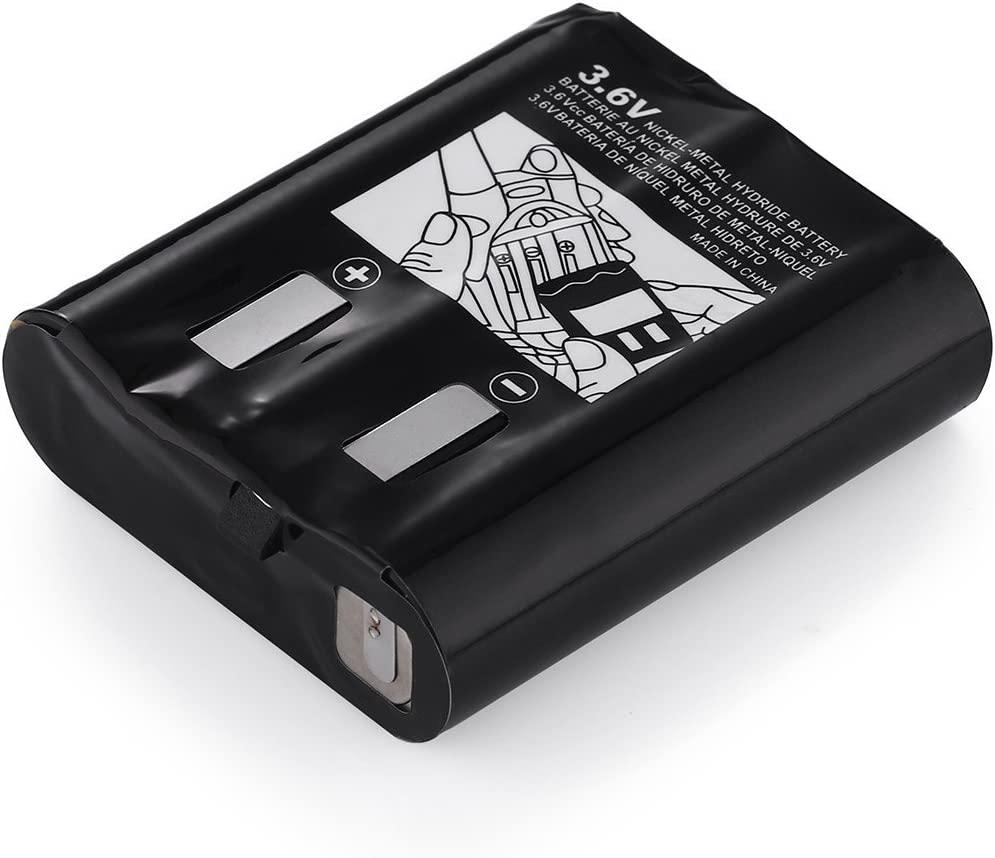 EBL 2 Packs 3.6V 1000mAh TwoWay Radio Rechargeable Batteries for 53615