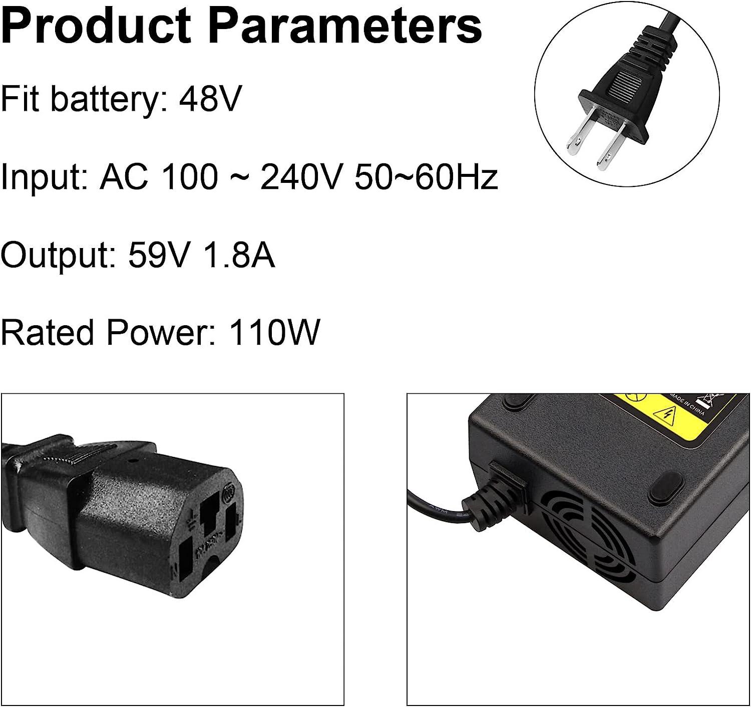 48v 20ah battery discount charger