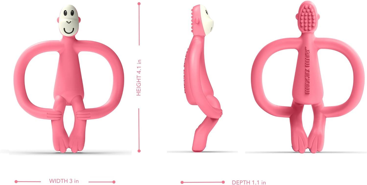 Matchstick Monkey Antimicrobial Silicone Teether Gel Applicator