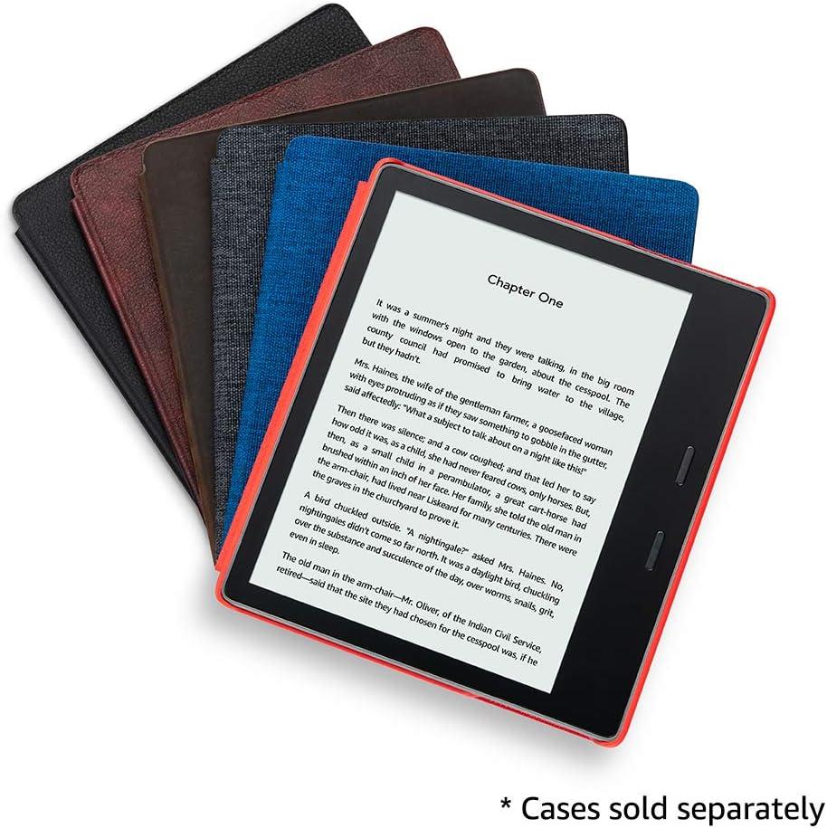 Kindle Oasis With 7 display and page turn buttons 32 GB Lockscreen