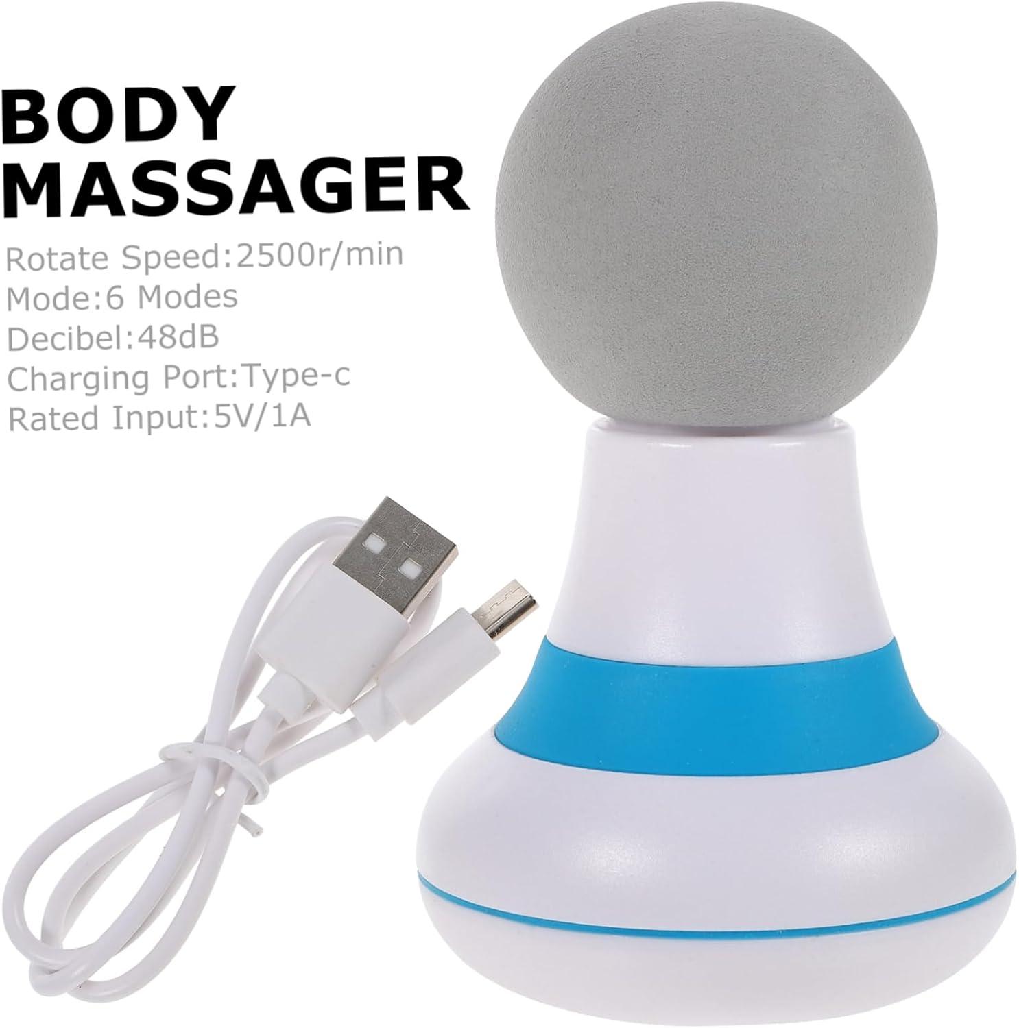 small vibrating devices Mini Hand-Held Massager, Small Body Massage Vibrating Tool for Legs, Arms,  Back Muscle Relief & Relaxation, Portable Therapeutic Device (USB Powered)