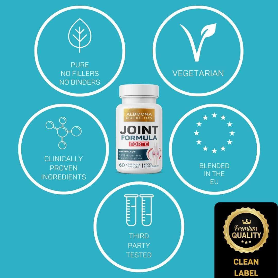 Joint Formula Forte with Royal Jelly and Curcumin 95 60 Vegetable