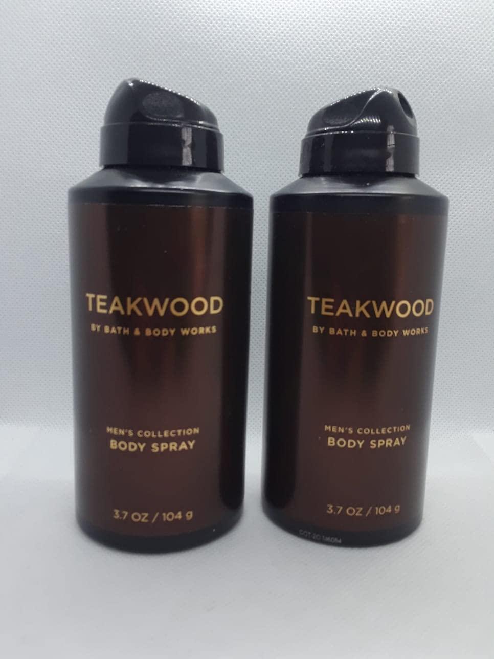 Bath and Body Works Teakwood - Three Piece Men's Collection 8 oz Body  Cream, 3.7 oz Deodorizing Body Spray, 10 oz 2-IN-1 Hair and Body Wash