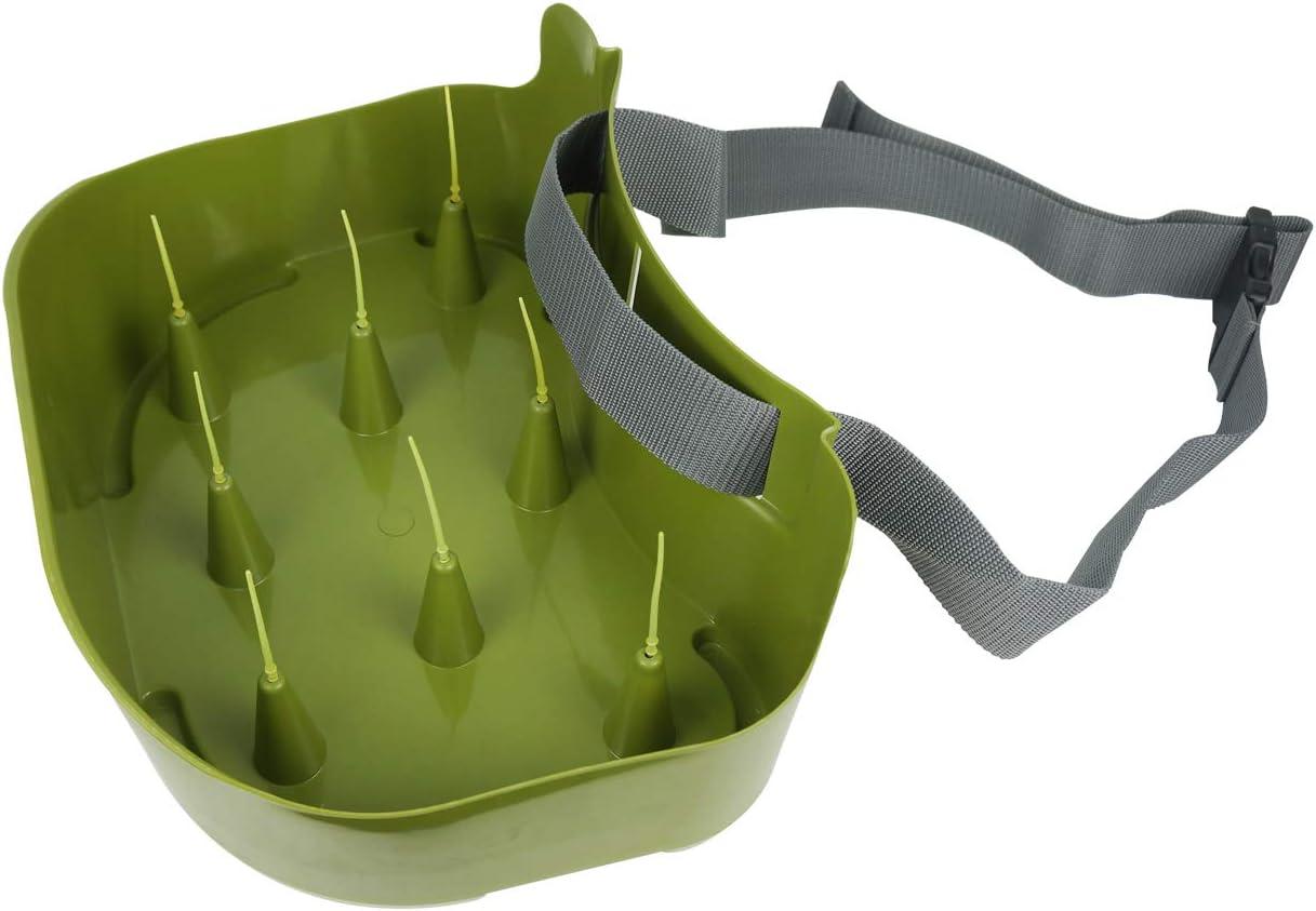 Line Basket Authentic Danish Fisker Design Fly Fishing Stripping Basket  Ergonomic Smooth Curved Super Light Minimize Line Tangles with Silicone  Spike for Line Tray Green