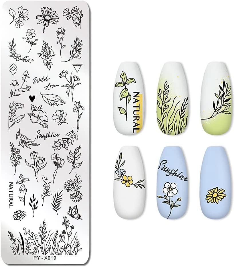 Nail Art Stamping Plates Nature Fashion Series Stamping Templates Manicure  Plates for Stamping, नेल आर्ट टूल, नेल आर्ट के उपकरण - My Online Collection  Store, Bengaluru | ID: 2851552640173